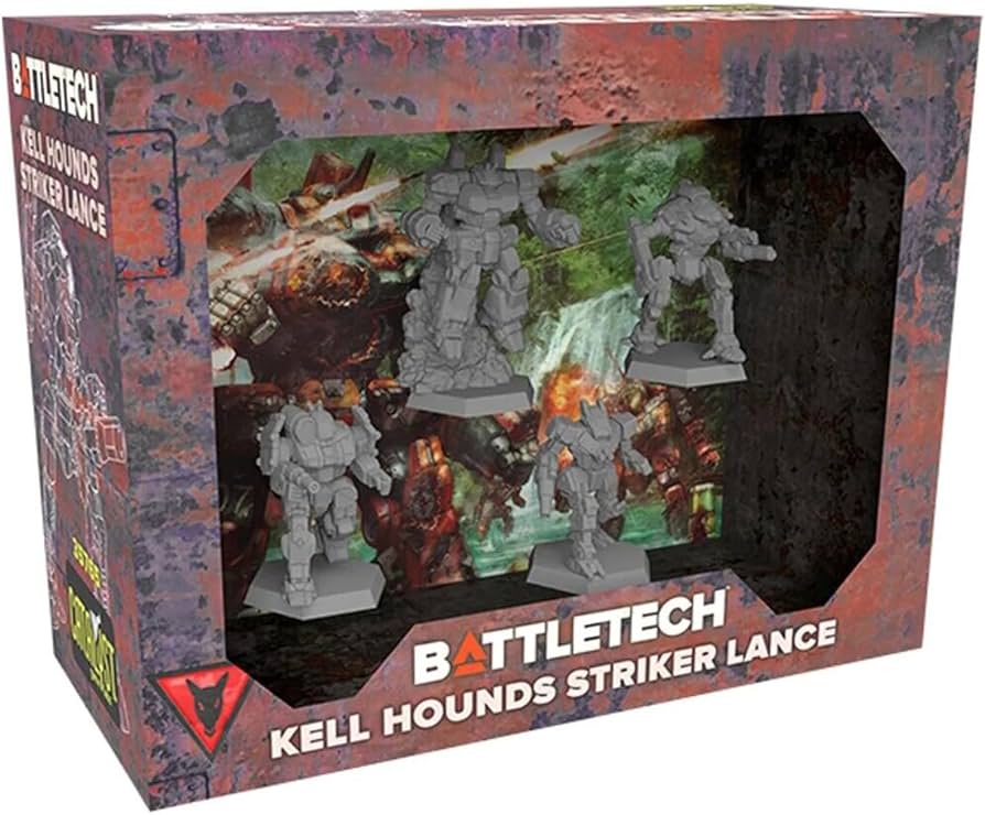 Battletech: Miniature Force Pack- Kell Hounds Striker Lance