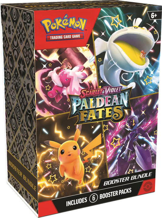 Pokemon TCG: Scarlet & Violet- Paldean Fates Booster Bundle