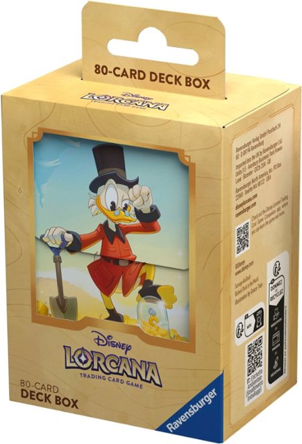 Disney Lorcana TCG Into The Inklands Deck Box Scrooge McDuck