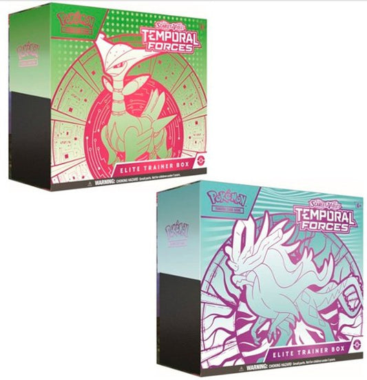 Pokemon TCG Scarlet & Violet- Temporal Forces Elite Trainer Box