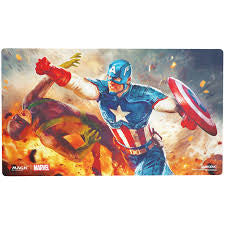 Magic The Gathering Marvel Super Heroes Prime Playmat Captain America, Super-Soldier