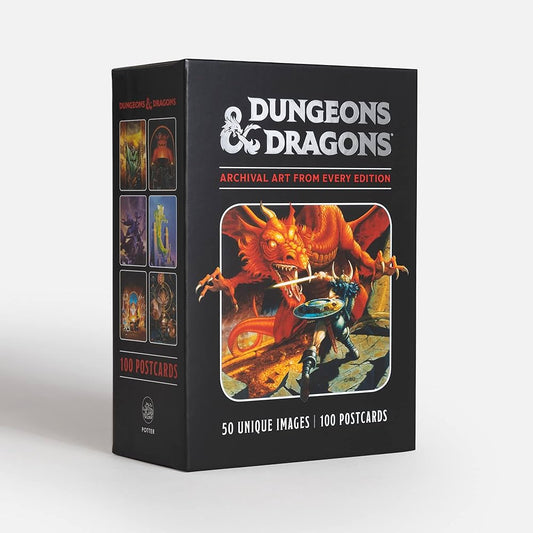 Dungeons & Dragons: 100 Postcards- Archival Art from Every Edition