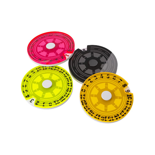 Single Dial Life Counters- 4 pack