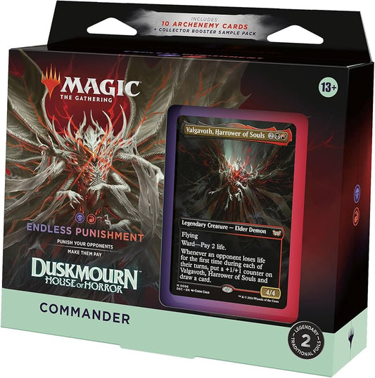 Magic the Gathering TCG: Duskmourn- House of Horror Commander Deck Endless Punishment