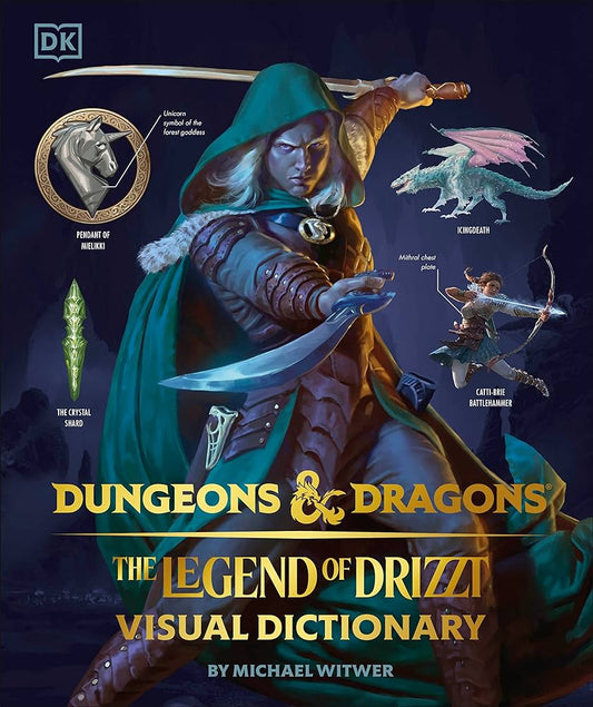 Dungeons & Dragons: The Legend of Drizzt Visual Dictionary (Hardcover)
