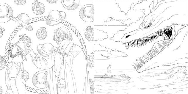 One Piece: The Official Live Action Coloring Book