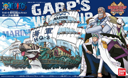 One Piece Garps Marine WarShip Model Kit