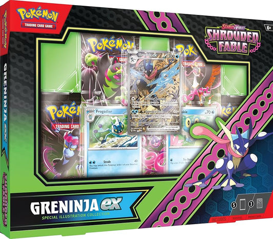 Pokemon TCG: Scarlet & Violet- Shrouded Fable Greninja ex Special Illustration Collection