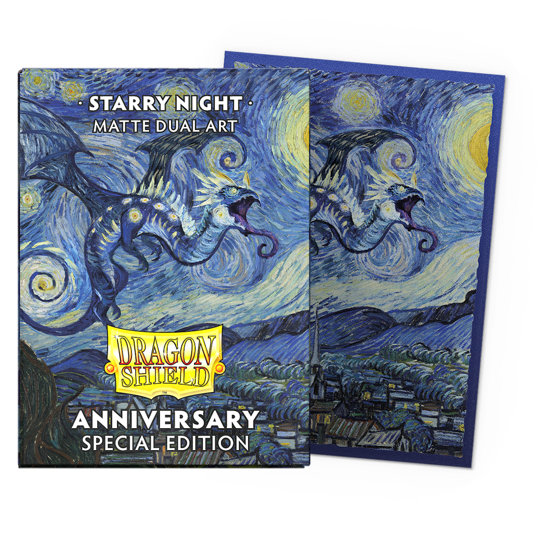 Dragon Shields: Matte Dual Art-25th anniversary Special Edition Starry Night