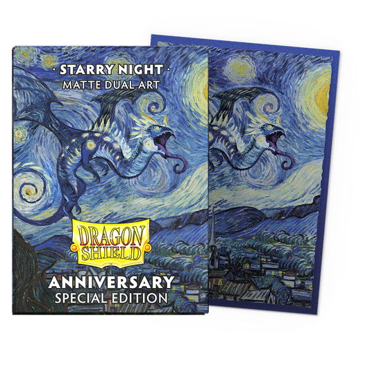 Dragon Shields: Matte Dual Art-25th anniversary Special Edition Starry Night