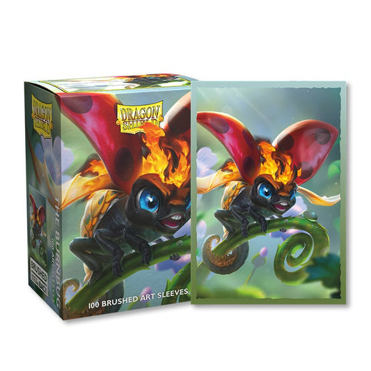 Dragon Shield Brushed Art- Burnbug 100 count
