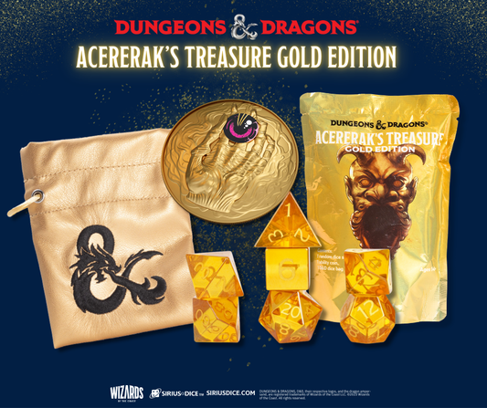 Dungeons & Dragons: Acererak's Treasure Blind Box Gold Edition