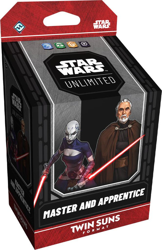 Star Wars unlimited twin suns Master and Apprentice