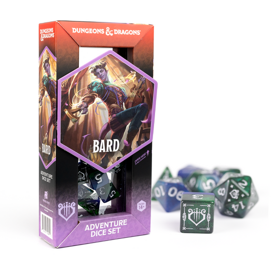 Dungeons & Dragons: Adventure Dice Set- Bard