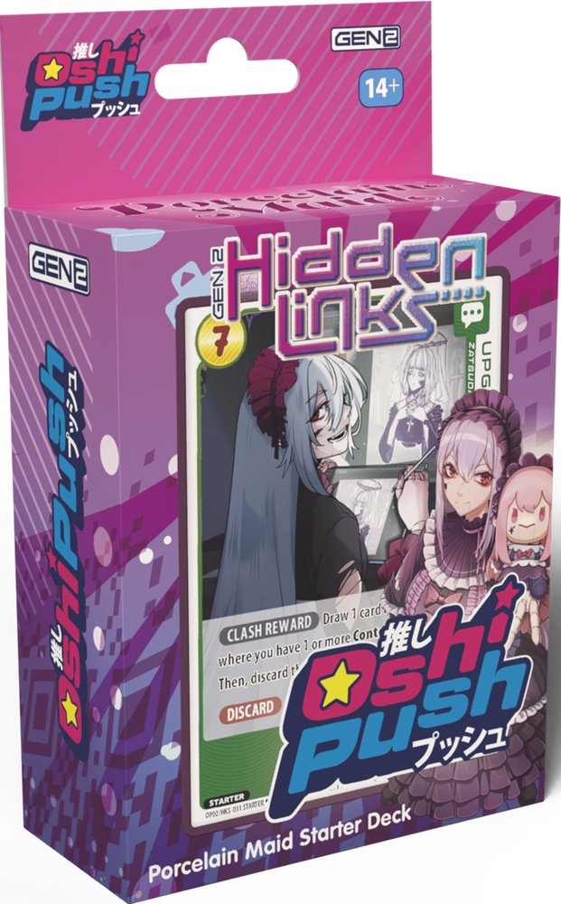 Oshi Push Hidden links Porcelain Maid Starter deck