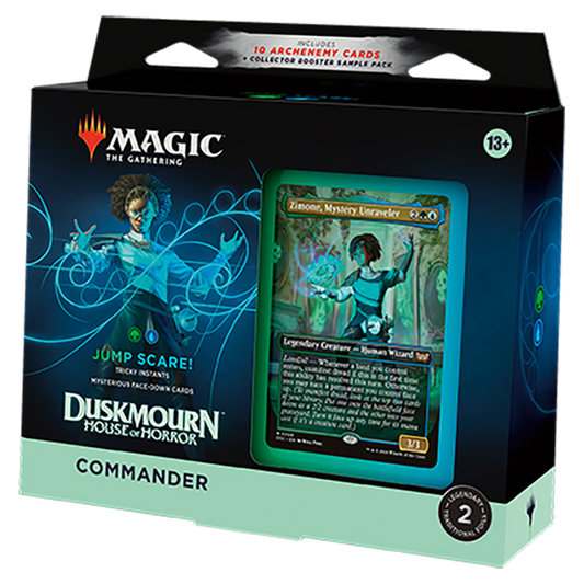 Magic the Gathering TCG: Duskmourn- House of Horror Commander Deck Jump Scare!