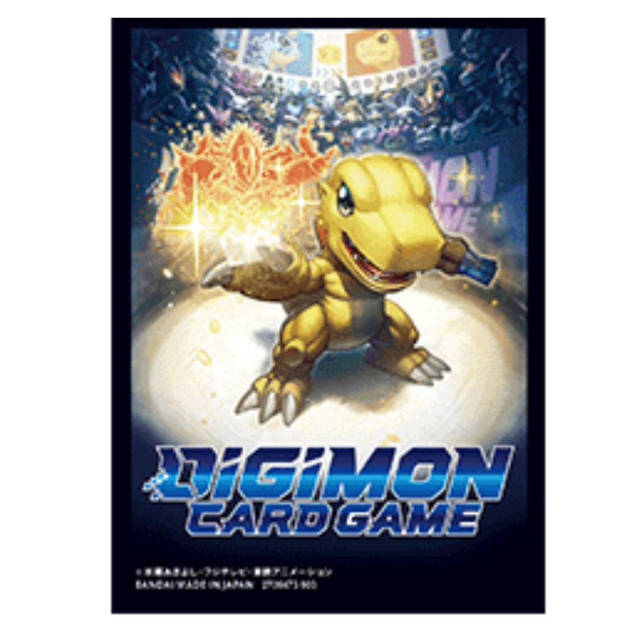 Digimon TCG official sleeves 2024 Agumon
