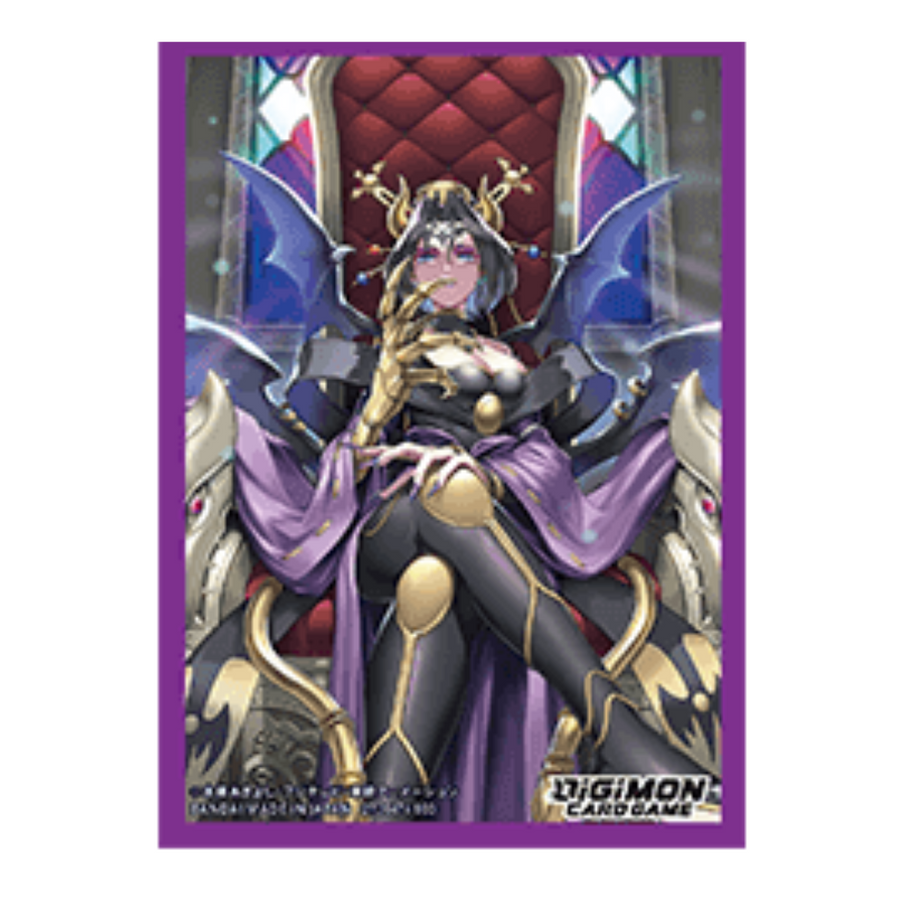 Digimon TCG official sleeves 2024 Lillithmon