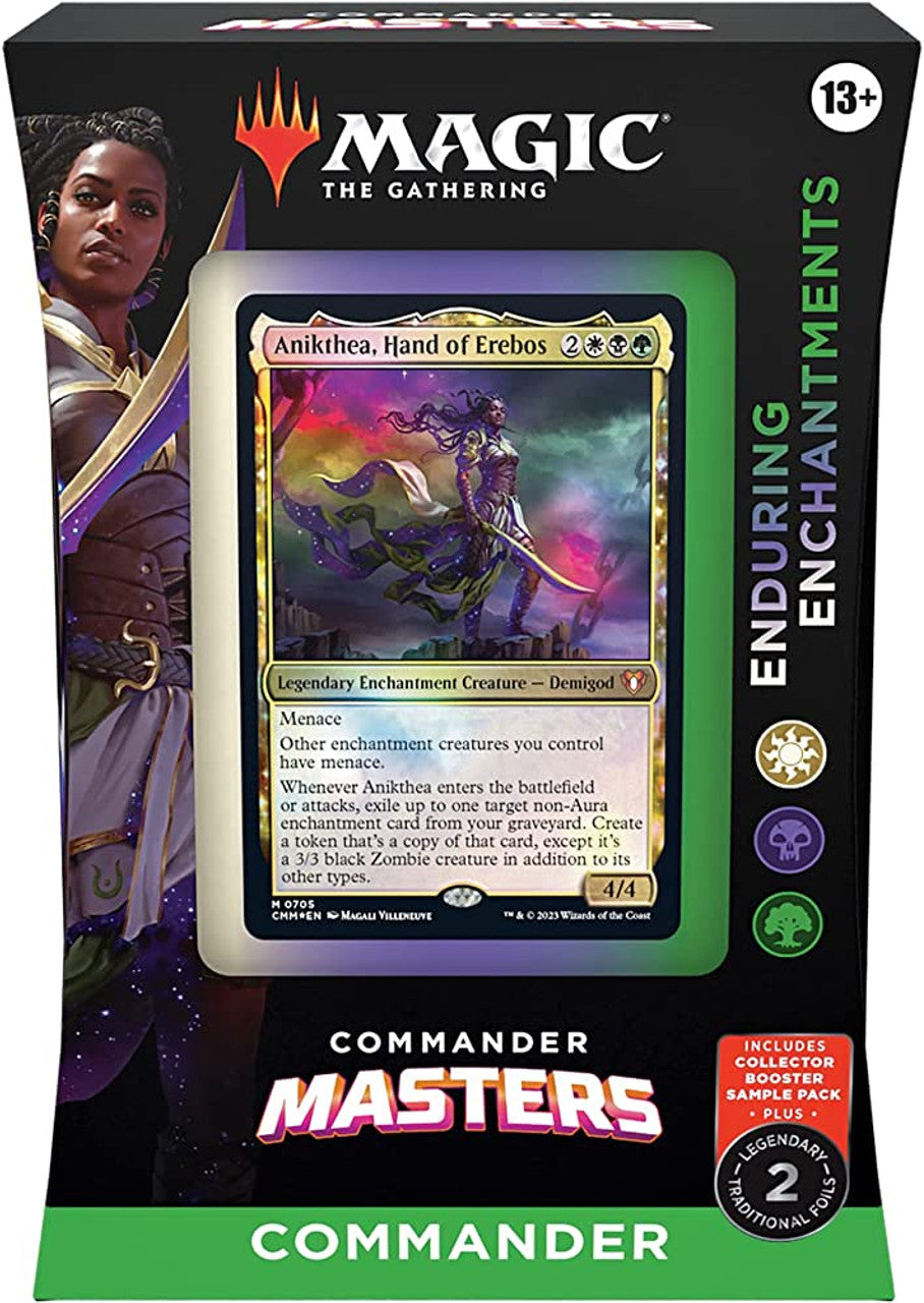 Magic the Gathering TCG MTG Commander Masters Decks Enduring Enchantments