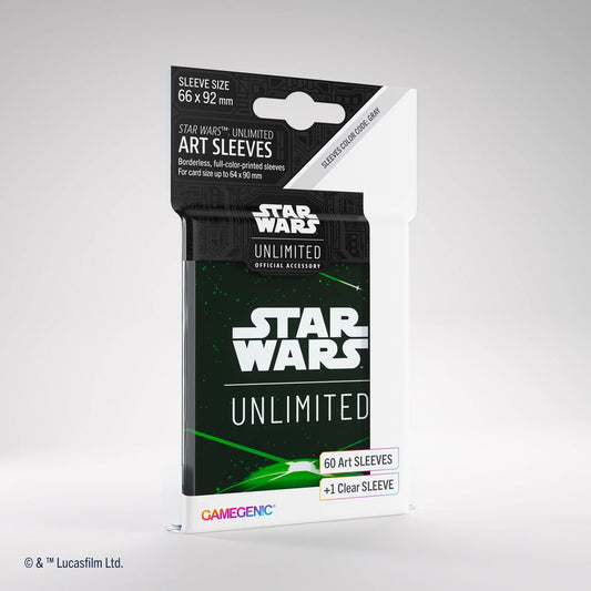 Star Wars: Unlimited Art Sleeves- Black and Green