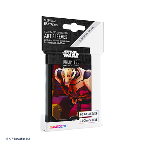 Star Wars: Unlimited Art Sleeves- Greivous