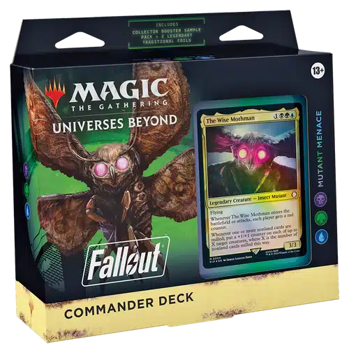 Magic the Gathering TCG: Fallout Commander Deck Mutant Menace