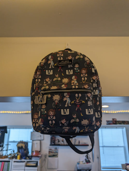 My Hero Academia Mini Backpack Black