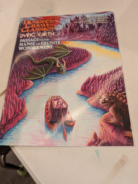 Dungeon Crawl Classics RPG: Dying Earth- #010 Passage to the Manse of Erudite Wonderment