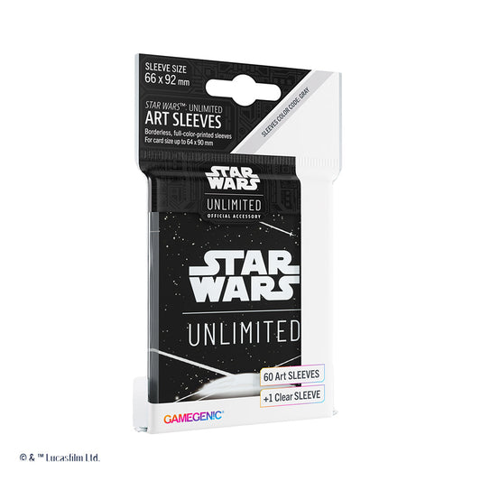 Star Wars: Unlimited Art Sleeves- White