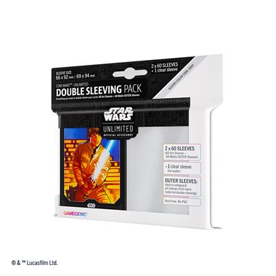 Star Wars: Unlimited Art Sleeves Double Sleeving Pack- Luke Skywalker