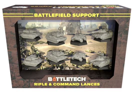 BattleTech: Mercenaries Forcepack- Battlefield Support Rifle & Command Lances