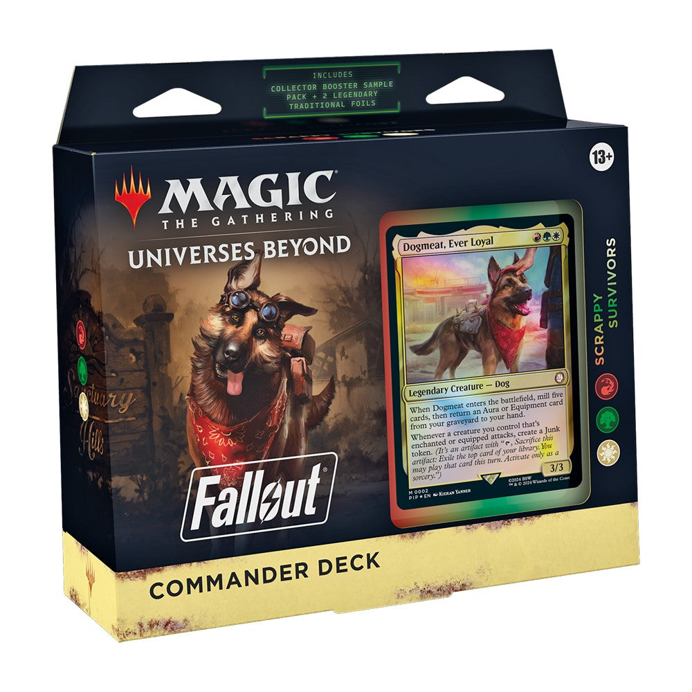 Magic the Gathering TCG: Fallout Commander Deck Scrappy Survivors