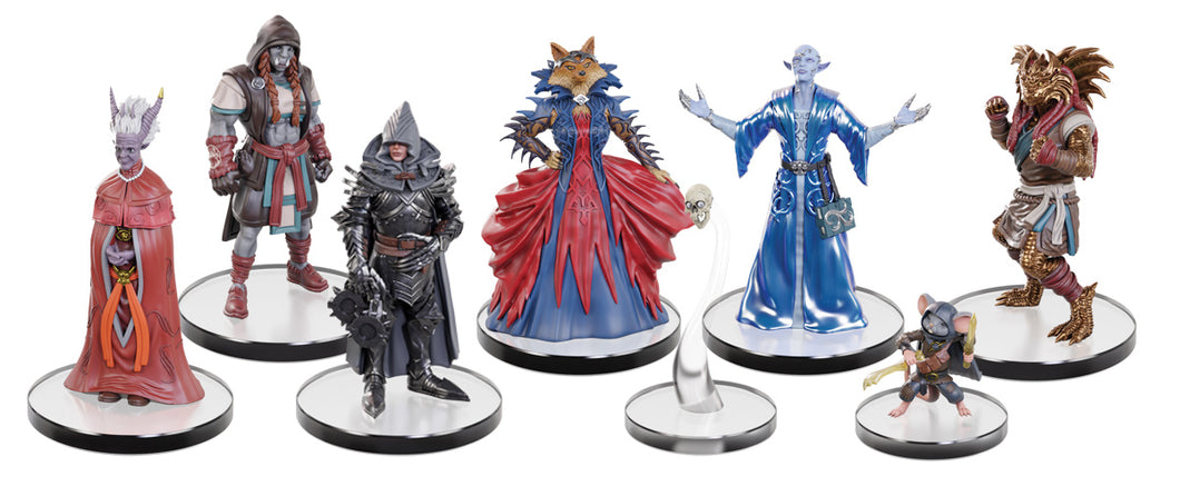 D&D Icons of the Realms Planescape Adventures in the Multiverse Character Miniatures