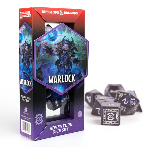 Dungeons & Dragons: Adventure Dice Set- Warlock