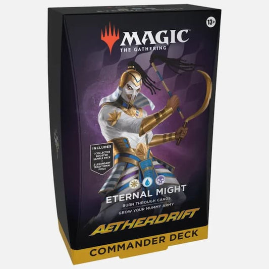 Magic The Gathering TCG: Aetherdrift Commander Deck: Eternal Might
