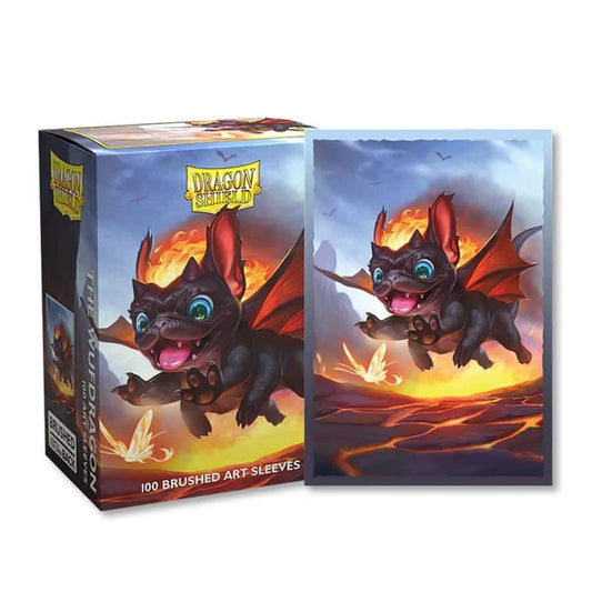 Dragon Shield Brushed Art- Wufdragon 100 count