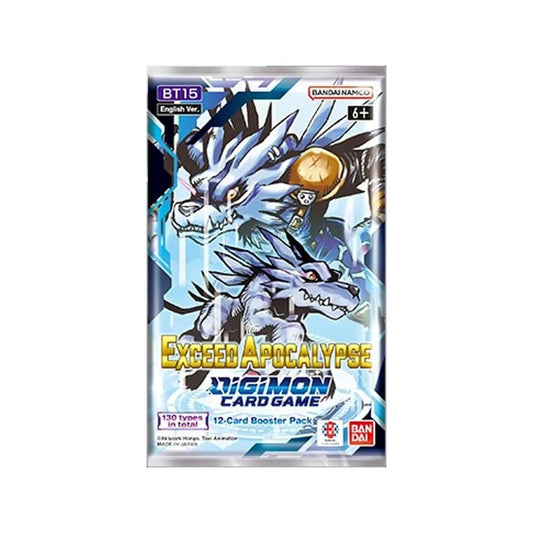 Digimon TCG: Exceed Apocalypse booster pack