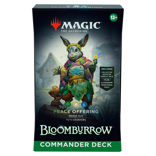 Magic the Gathering TCG: Bloomburrow Commander Deck Peace Offering