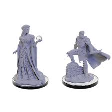 Critical Role Unpainted Miniatures: Xhorhasian Mage & Xhorhasian Prowler