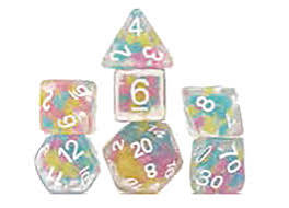 Sirius Lucky Charm Glowworm Dice Set (7)