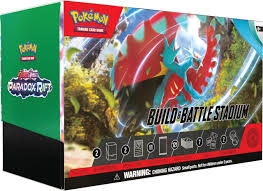 Pokemon TCG Scarlet and Violet- Paradox Rift Build and Battle Stadium Box