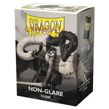 Dragon Shield Card Sleeves: Matte Clear Non-Glare(100)