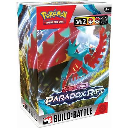 Pokemon TCG: Scarlet & Violet- Paradox Rift Build & battle box