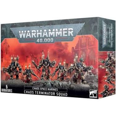 Chaos Space Marines: Chaos Terminator Squad
