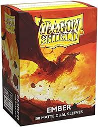 Dragon Shield Matte Dual Card Sleeves Ember 100 count