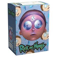 Dragon Shields: Brushed Art- Rick & Morty- Morty 100 Count
