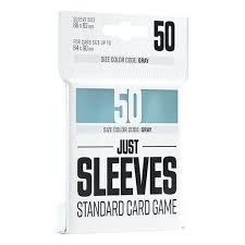 Just Sleeves- Standard Card Game Clear