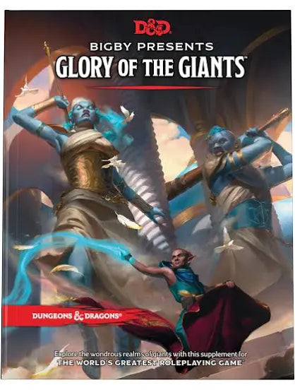 D&D RPG Bigby Presents- Glory of the Giants 5e Hardcover