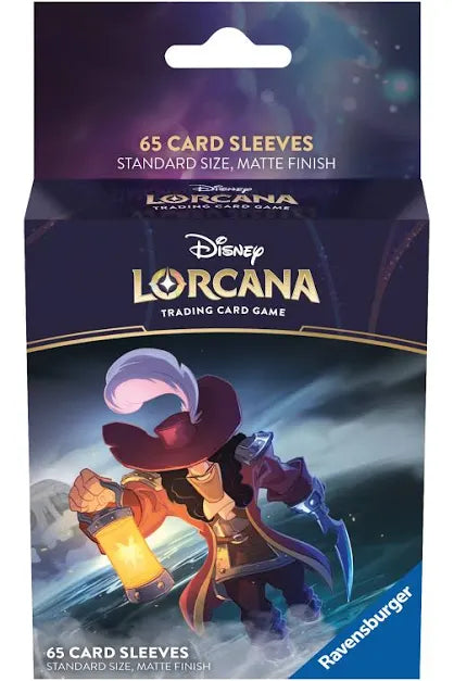 Disney Lorcana TCG The First Chapter Card Sleeves Captain Hook