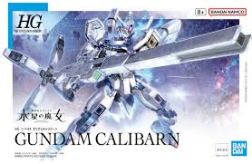 The Witch from Mercury Gundam Caliburn HG Gundam Model Kit